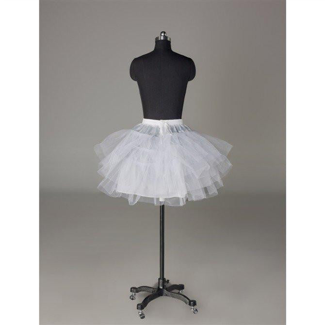 Fashion Short Wedding Dress Petticoats Accessories White OKP11