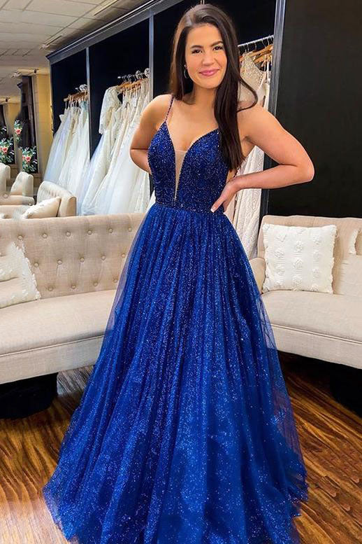 Royal blue 2025 ballroom dresses