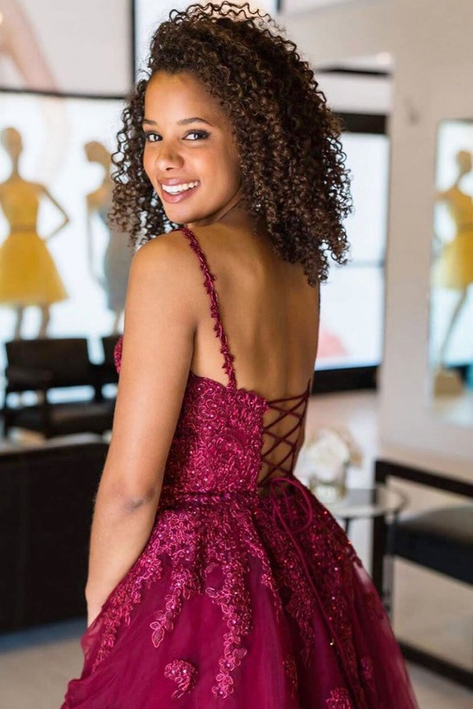 Cute maroon sale dress