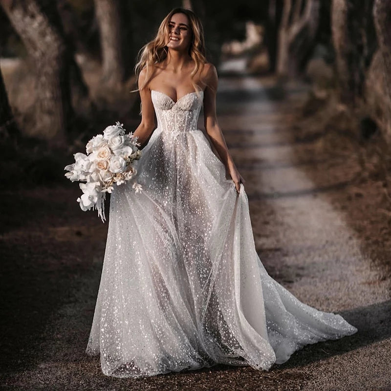 Cheap sparkly wedding dresses online