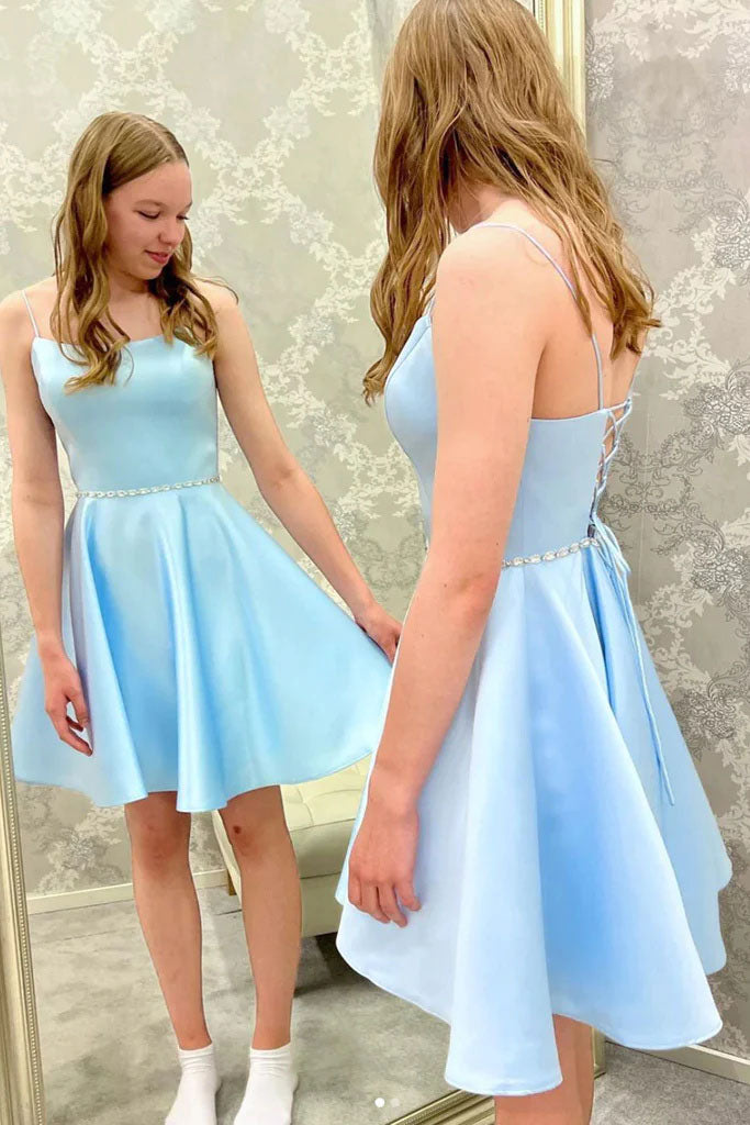 Corset back homecoming sale dress