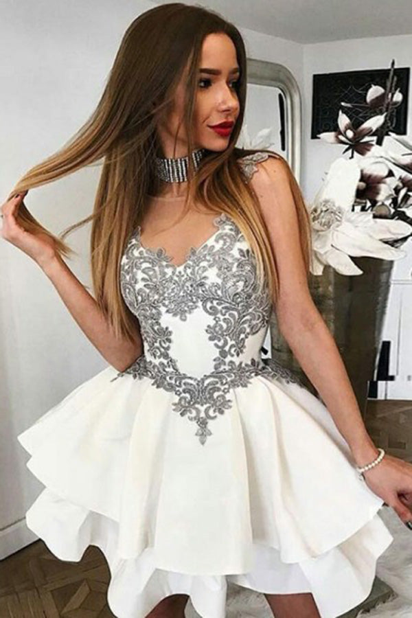 Off white homecoming top dresses