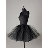 Fashion Black Short Wedding Dress Petticoats Accessories OKP2