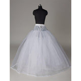 Fashion Ball Gown Wedding Petticoats Accessories White Floor Length OKP5