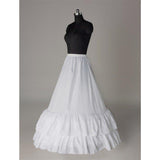 Fashion A Line Wedding Petticoats Accessories White Floor Length OKP7