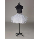 Fashion Short Wedding Dress Petticoats Accessories White OKP11