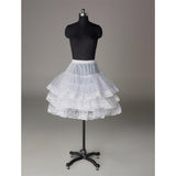 Fashion Short Wedding Dress Petticoats Accessories White OKP12
