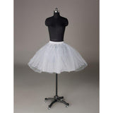 Fashion Short Wedding Dresses Petticoat Accessories White OKP13