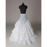 Fashion Wedding Petticoats Accessories Layers White Floor Length OKP14