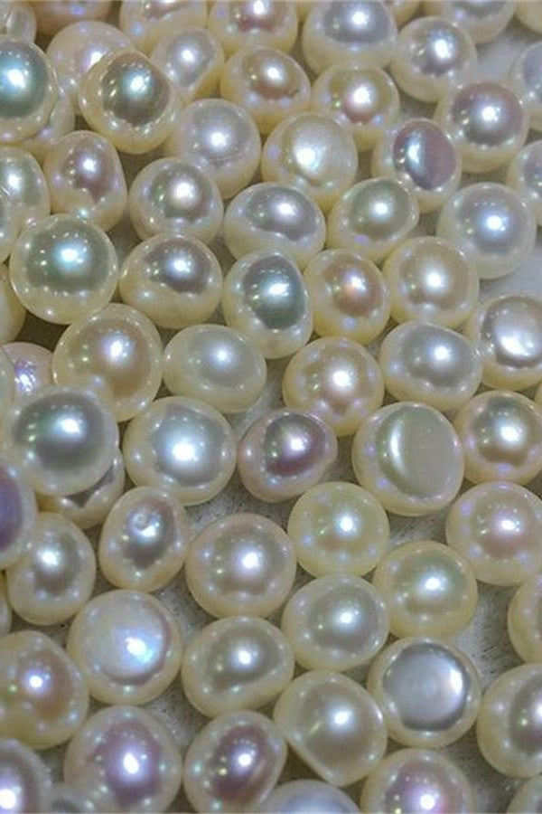 Beautiful Charming AAA 6-7mm Bread Shape Loose Pearls P48