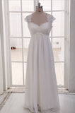 Empire See Through Sweetheart Maternity Bridal Wedding Gown