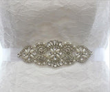 Beautiful Inspired Bridal Belts Pearl Rhinestone BS8