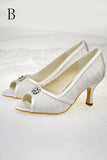 Pretty Pink Low Heel Beaded Handmade Comfy Women Shoes S71