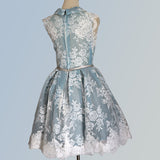 Cute A-Line Lace Short Homecoming Dresses,Graduation Party Dress OKC55