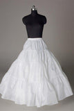 Fashion A Line Wedding Petticoats Accessories White Floor Length OKP16