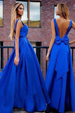 Sexy Prom Dresses,Royal Blue Prom Dresses,Long Prom Dresses,Simple Prom Dresses,Backless Prom Dress