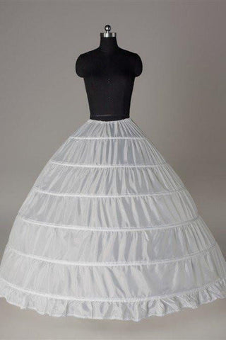 Fashion Ball Gown Wedding Petticoats Accessories White Floor Length OKP8