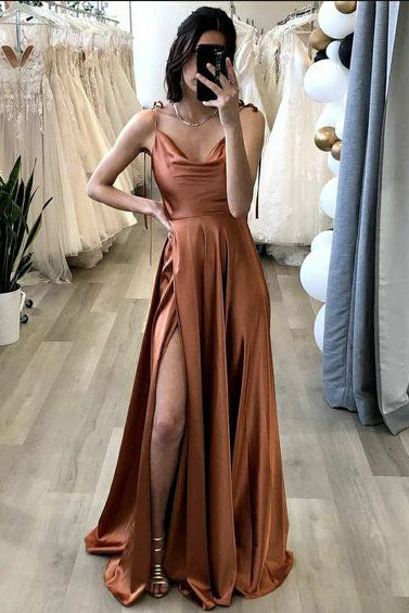 Ready to wear silver Brown Dress – YouNari