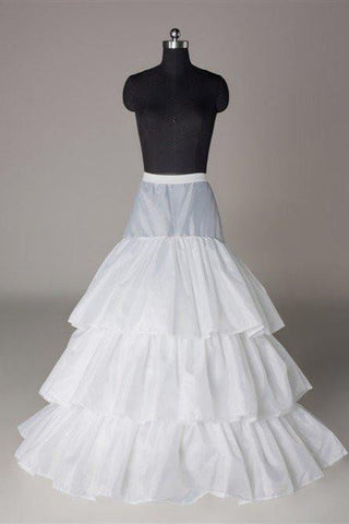 Fashion Wedding Petticoats Accessories Layers White Floor Length OKP14